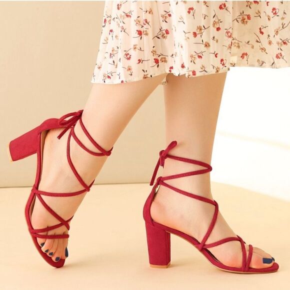 NWOB Perphy Suede Sandals - Picture 2 of 8